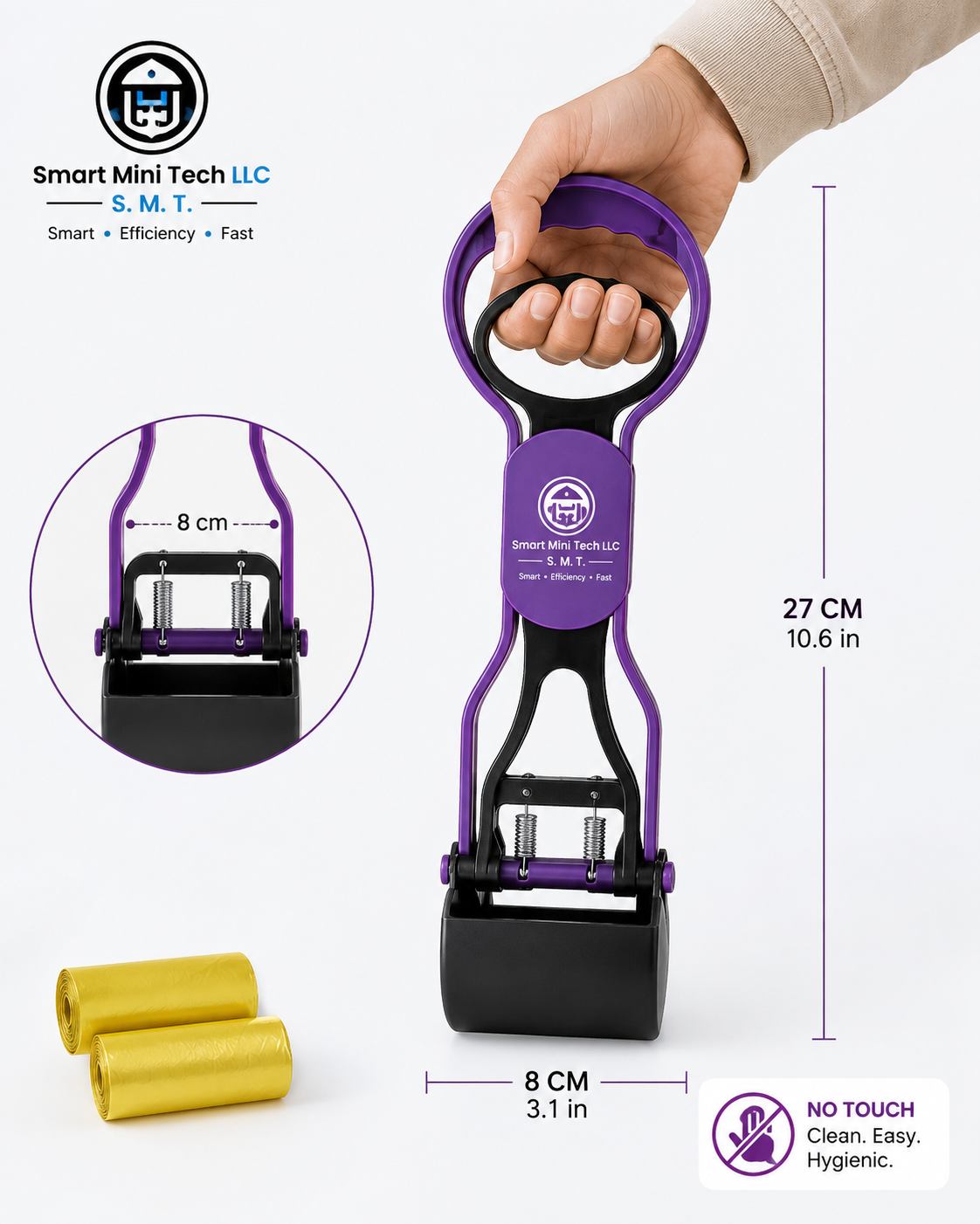 Dog Poop Scooper: Portable Pet Waste Picker