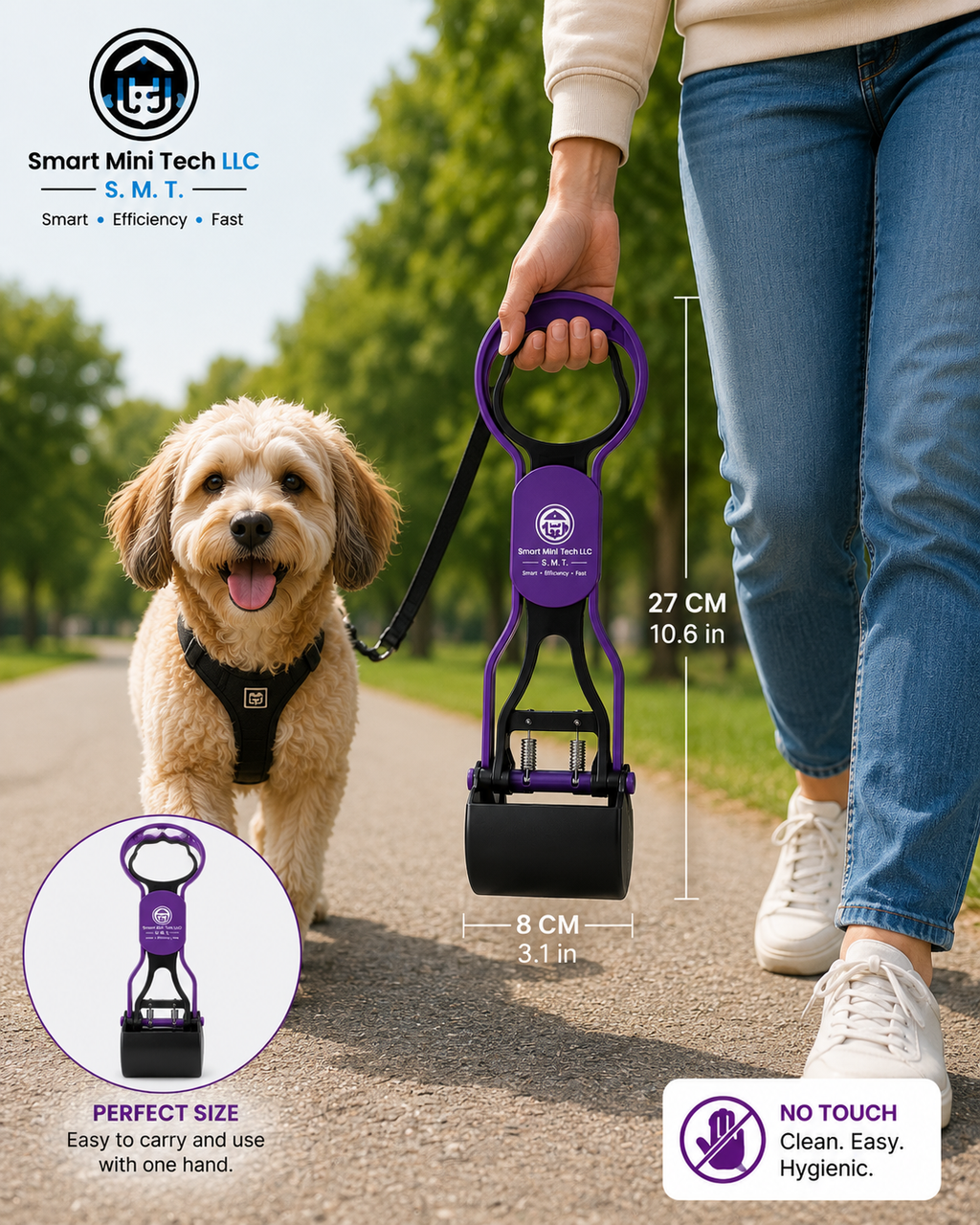 Dog Poop Scooper: Portable Pet Waste Picker